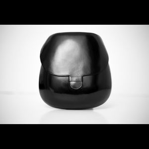 Lemaire Black Cartridge Bag (Retail: $1075)